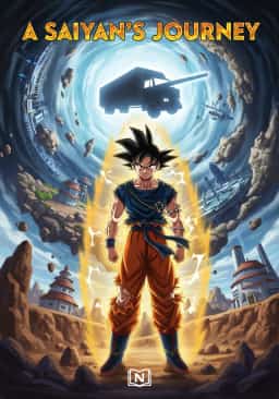 A Saiyan's Journey novel cover