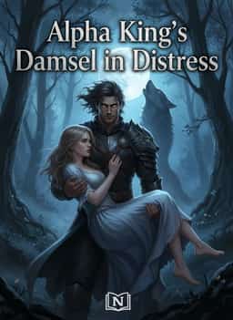 Alpha King's Damsel in Distress novel cover