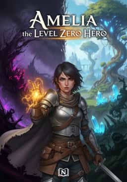 Amelia the Level Zero Hero novel cover