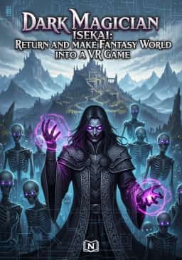 Dark Magician Isekai: Return and make Fantasy World into a VR Game novel cover
