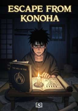 Escape From Konoha novel cover
