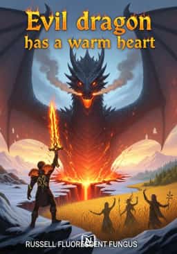 Evil dragon has a warm heart novel cover