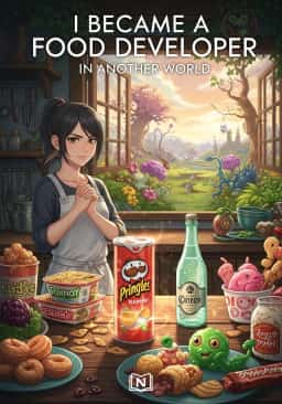 I Became a Food Developer in Another World novel cover