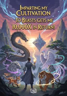 Imparting My Cultivation To Beasts Gets Me 10,000X In Return! novel cover