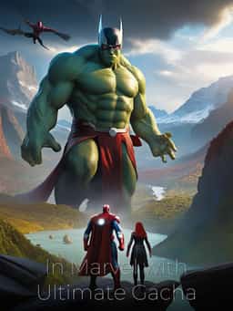 In Marvel with Ultimate Gacha novel cover