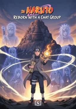In Naruto: Reborn with a Chat Group novel cover