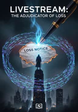 Livestream: The Adjudicator of Death novel cover