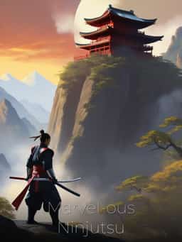 Marvel-ous Ninjutsu novel cover