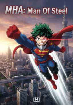 MHA: Man Of Steel novel cover