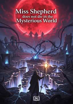 Miss Shepherd does not die in the Mysterious World novel cover