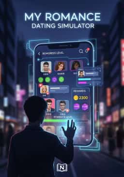 My Romance Dating Simulator novel cover