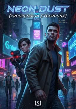 Neon Dust [Progression Cyberpunk] novel cover