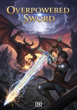 Overpowered Sword novel cover