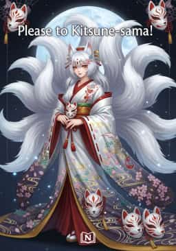 Please to Kitsune-sama! novel cover