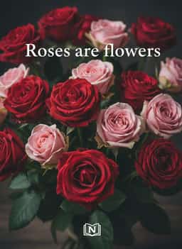 Roses are flowers novel cover