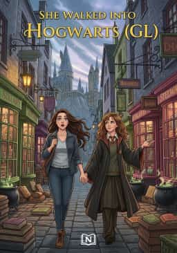 She Walked into Hogwarts (GL) novel cover