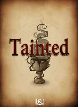 Tainted novel cover