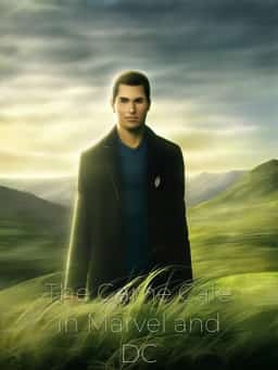 The Game Cafe in Marvel and DC novel cover