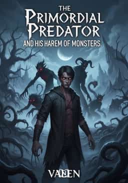 The Primordial Predator And His Harem Of Monsters. novel cover