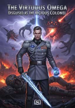 The Virtuous Omega Disguised as the Vicious Colonel novel cover