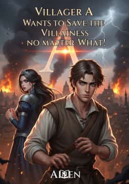 Villager A Wants to Save the Villainess no Matter What! novel cover