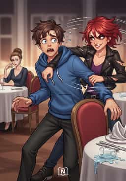 After I Sat At The Wrong Table For My Blind Date, The Crazy Female Lead Kidnapped Me novel cover