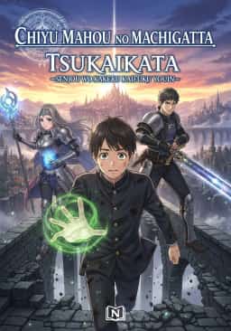 Chiyu Mahou no Machigatta Tsukaikata ~Senjou wo Kakeru Kaifuku Youin~ novel cover