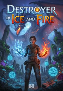 Destroyer of Ice and Fire novel cover
