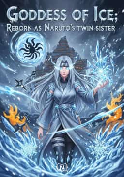 Goddess of Ice; Reborn as Naruto's twin sister novel cover