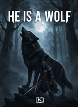 HE IS A WOLF novel cover