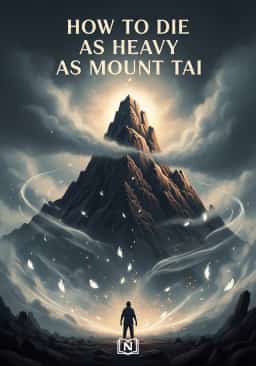 How To Die As Heavy As Mount Tai novel cover