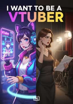 I Want to Be a VTuber novel cover