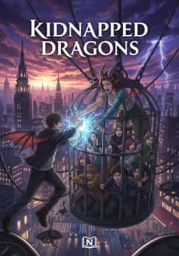 Kidnapped Dragons novel cover