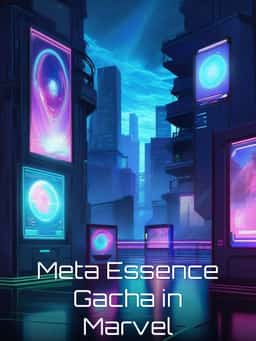 Meta Essence Gacha in Marvel novel cover