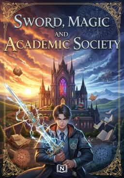 Sword, Magic and Academic Society novel cover