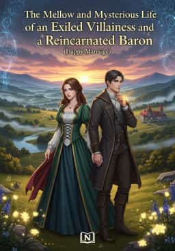 The Mellow and Mysterious Life of an Exiled Villainess and a Reincarnated Baron (Happy Marriage) novel cover