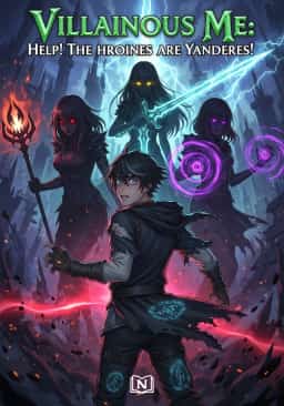 Villainous Me: Help! The heroines are yanderes! novel cover